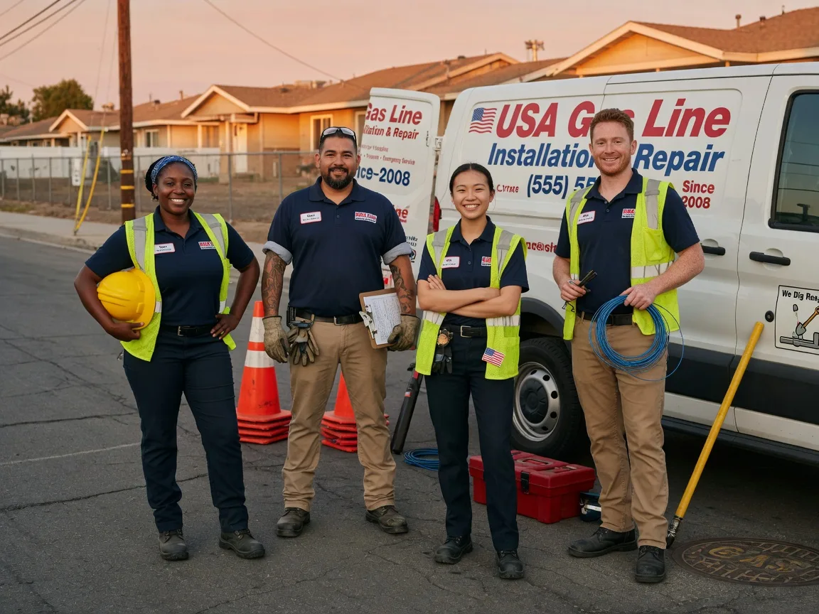 Gas Line Installation company in Swisher, IA